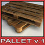 wood pallet v 1 3d max