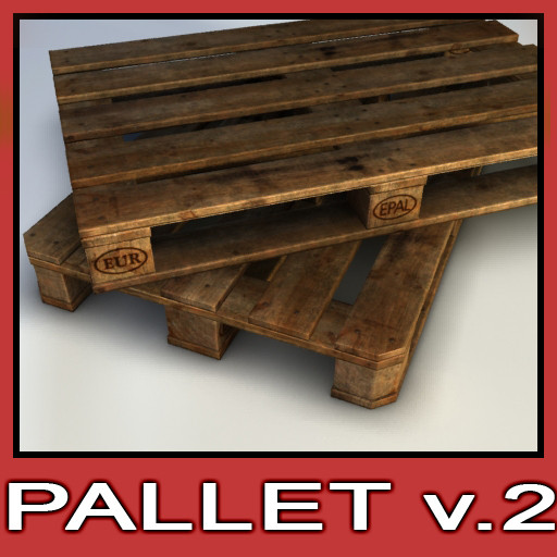 maya wood pallet v 2 - Wood pallet v.2 by csirkeFrs