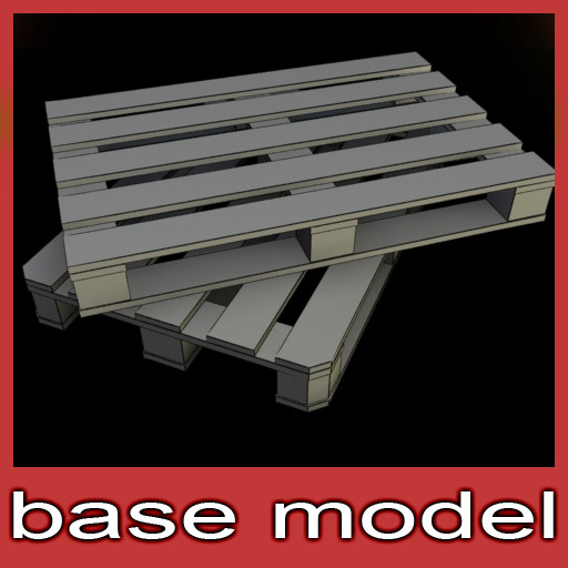 maya wood pallet v 2 - Wood pallet v.2 by csirkeFrs