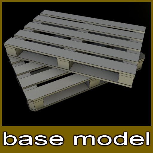 wood pallet v 3 max - Wood pallet v_3 by csirkeFrs