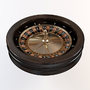 3d model roulette wheel