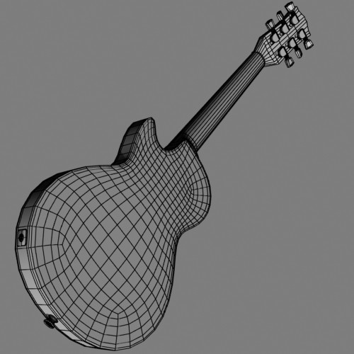 dxf gibson les paul guitar - Gibson Les Paul by mostlysquare