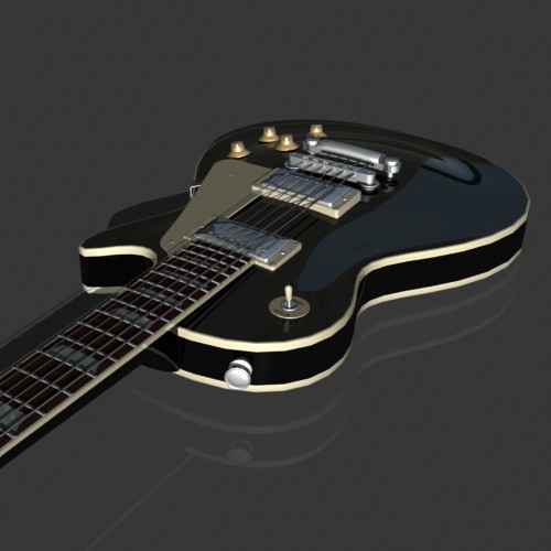 dxf gibson les paul guitar - Gibson Les Paul by mostlysquare