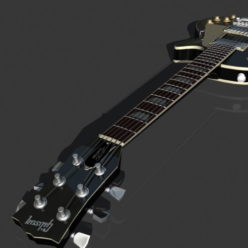 dxf gibson les paul guitar - Gibson Les Paul by mostlysquare