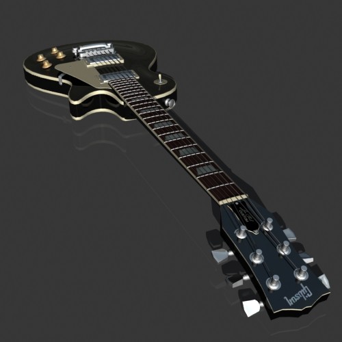 dxf gibson les paul guitar - Gibson Les Paul by mostlysquare