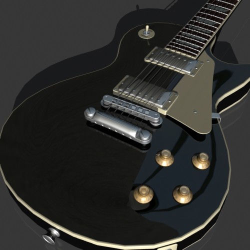 dxf gibson les paul guitar - Gibson Les Paul by mostlysquare