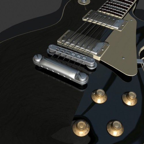 dxf gibson les paul guitar - Gibson Les Paul by mostlysquare