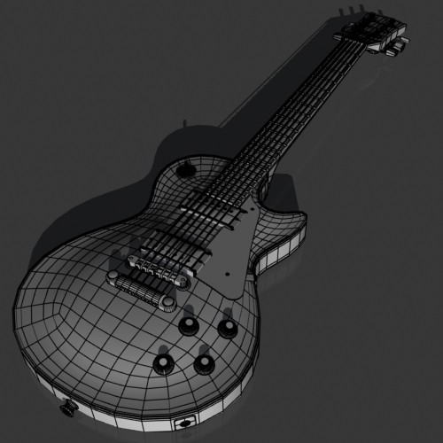 dxf gibson les paul guitar - Gibson Les Paul by mostlysquare