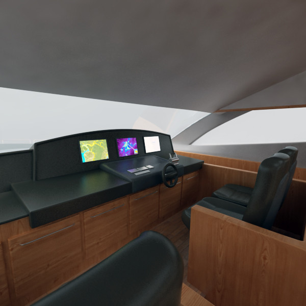 3ds max modern yacht - Modern Yacht by mellow box
