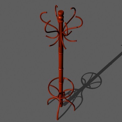 coat rack lwo - Coat Rack by mostlysquare