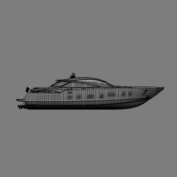 3ds max modern yacht - Modern Yacht by mellow box