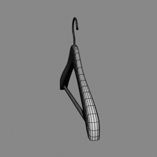 obj coat hanger - Coat Hanger by mostlysquare