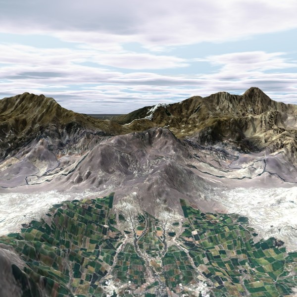 3d model terrain - BigTerrain by ERLHN