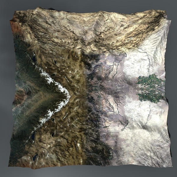 3d model terrain - BigTerrain by ERLHN