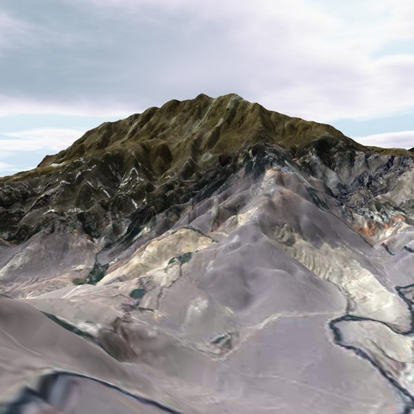 3d model terrain - BigTerrain by ERLHN