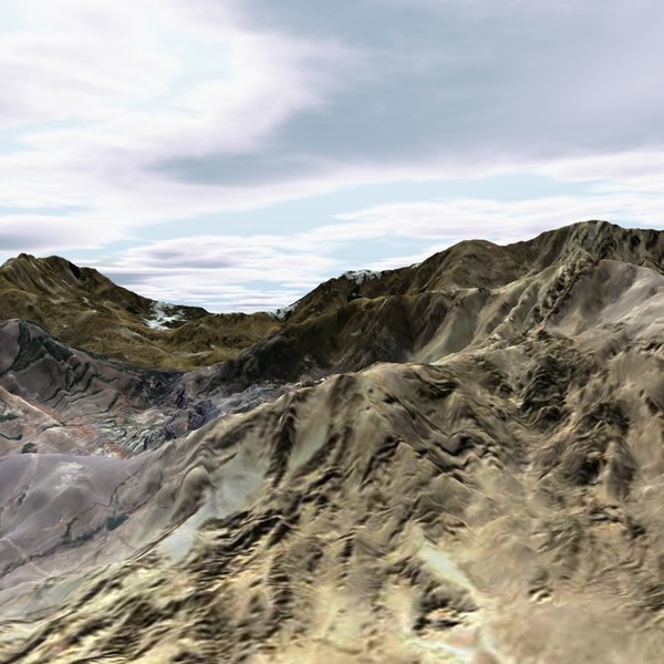 3d model terrain - BigTerrain by ERLHN