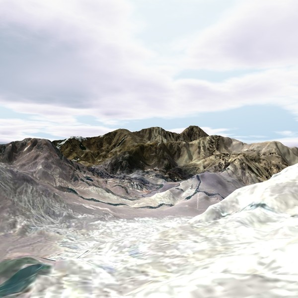 3d model terrain - BigTerrain by ERLHN