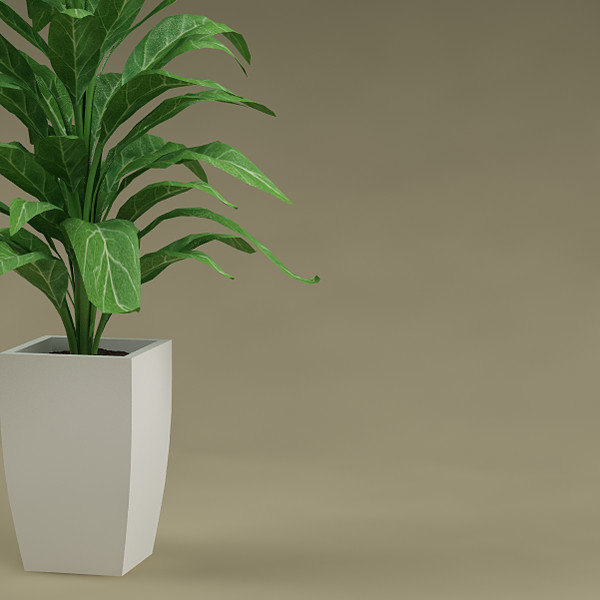 3d plant flowerpot - plant_43 by bihoreanul
