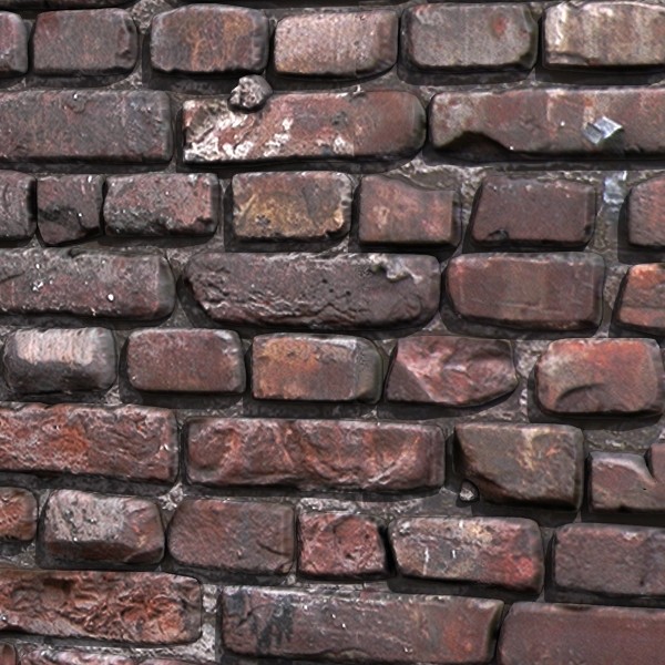 brick wall 01 3d model - Bricks wall #01... by Sunnncho