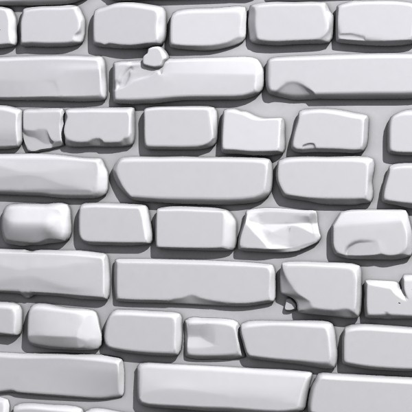 brick wall 01 3d model - Bricks wall #01... by Sunnncho