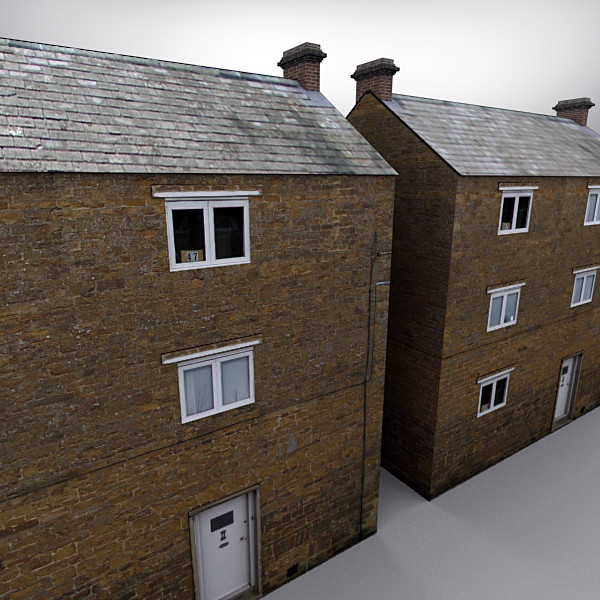 english village house 005 3d model - English Village House 005... by Clicheeee