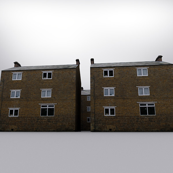 english village house 005 3d model - English Village House 005... by Clicheeee
