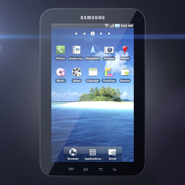 3ds samsung galaxy tab - Samsung Galaxy Tab by RicardoAfonso