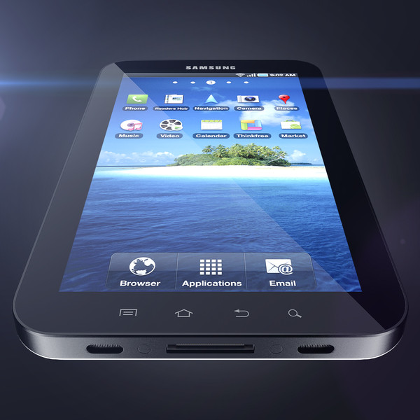 3ds samsung galaxy tab - Samsung Galaxy Tab by RicardoAfonso