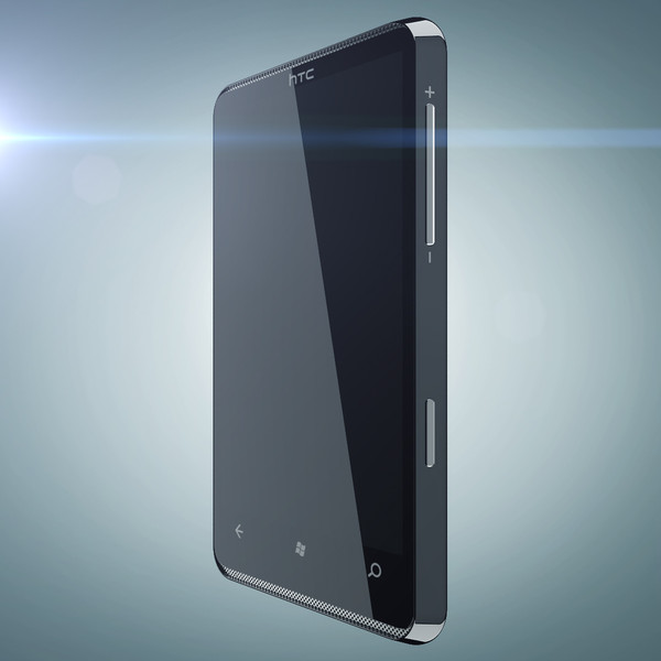 3d model htc hd7 - HTC HD7 by RicardoAfonso