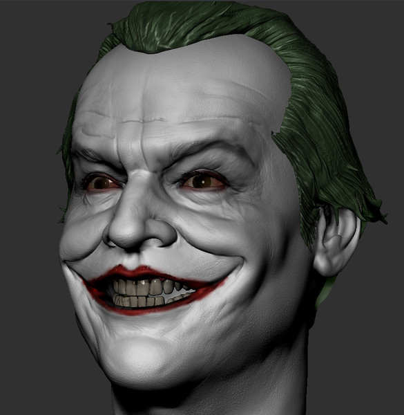 joker jack nicholson 3d model - Joker / Jack Nicholson by Leppee