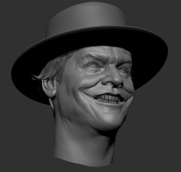 joker jack nicholson 3d model - Joker / Jack Nicholson by Leppee