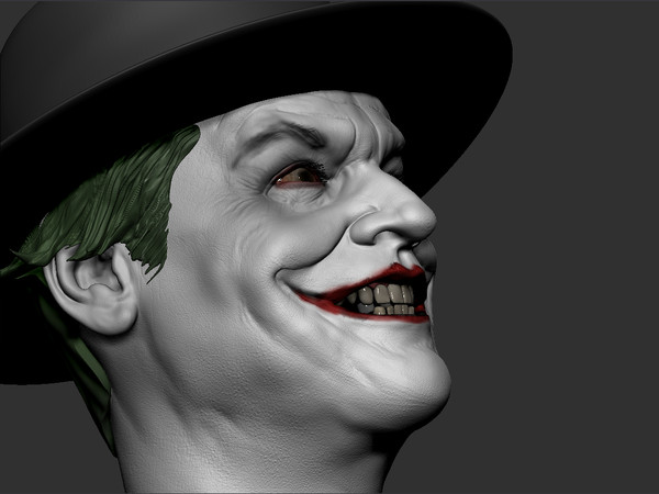 joker jack nicholson 3d model - Joker / Jack Nicholson by Leppee
