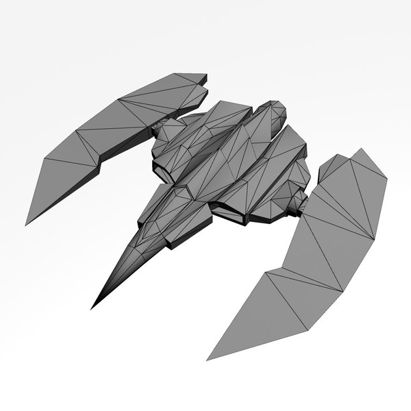 ship 1 3d model - sci-fi_ship_1.rar by Angryfly