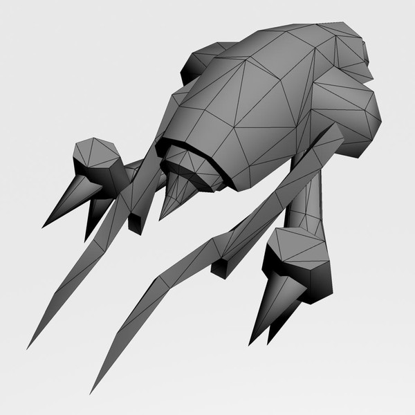 3d model of 8 alien ships - 8_sci_fi_alien_ships.rar by Angryfly