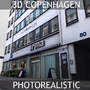 3d copenhagen supermarket european building model