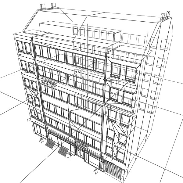3d model copenhagen supermarket - Copenhagen Supermarket by Clicheeee