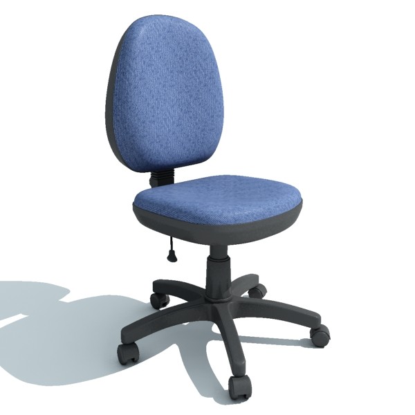 chair office obj - Chair Office by FraP