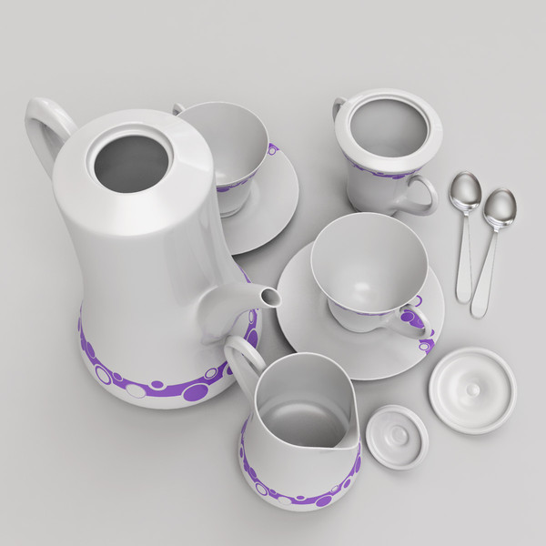 tea set max - Tea Set by daftmod