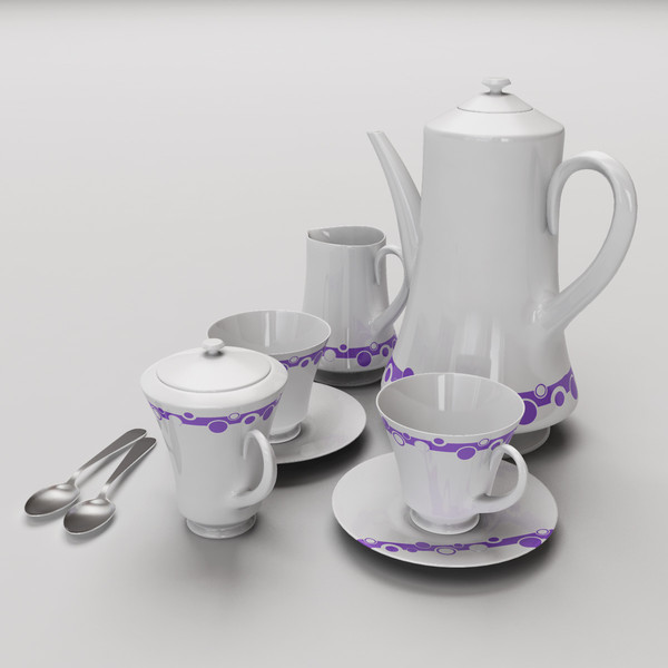 tea set max - Tea Set by daftmod