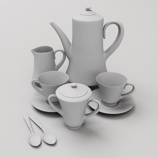 tea set max - Tea Set by daftmod