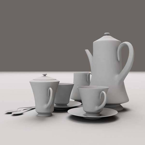tea set max - Tea Set by daftmod