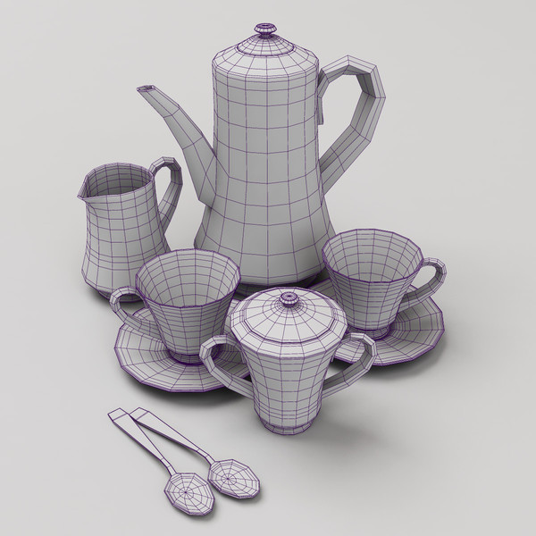 tea set max - Tea Set by daftmod