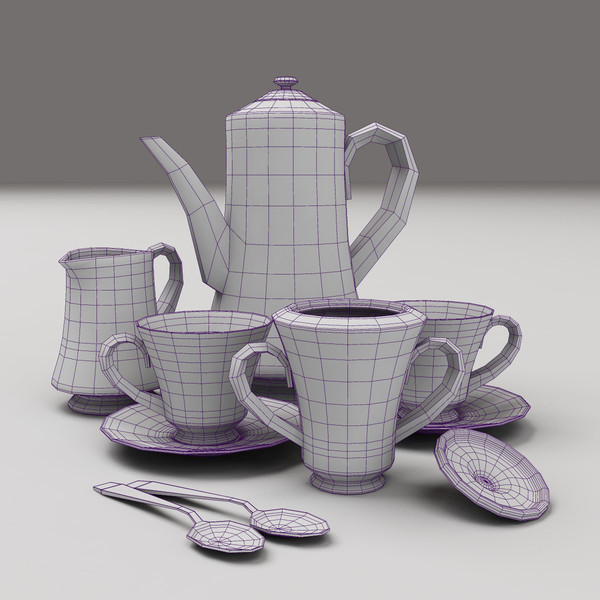 tea set max - Tea Set by daftmod