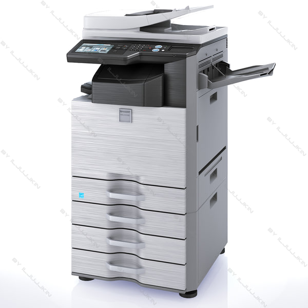 mfp sharp mx-2310u 3d model - MFP SHARP MX-2310U by iljujjkin