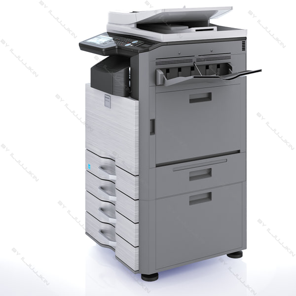 mfp sharp mx-2310u 3d model - MFP SHARP MX-2310U by iljujjkin