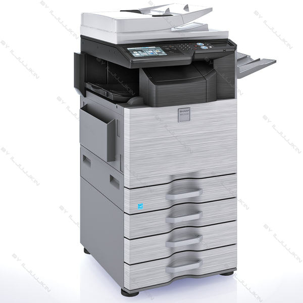 mfp sharp mx-2310u 3d model - MFP SHARP MX-2310U by iljujjkin