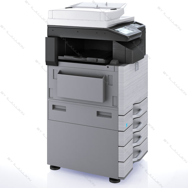 mfp sharp mx-2310u 3d model - MFP SHARP MX-2310U by iljujjkin