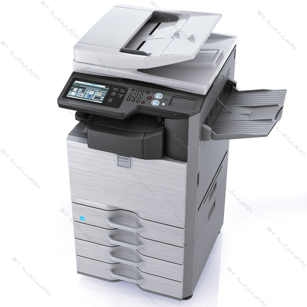 mfp sharp mx-2310u 3d model - MFP SHARP MX-2310U by iljujjkin