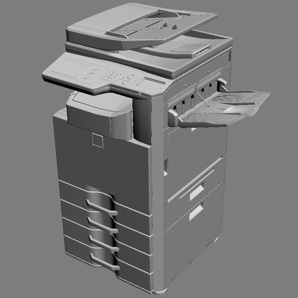 mfp sharp mx-2310u 3d model - MFP SHARP MX-2310U by iljujjkin