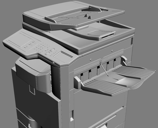 mfp sharp mx-2310u 3d model - MFP SHARP MX-2310U by iljujjkin